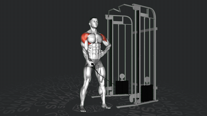 One-Arm Cable Lateral Raise