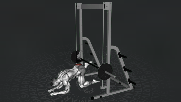Calcio Gluteo alla Smith Machine