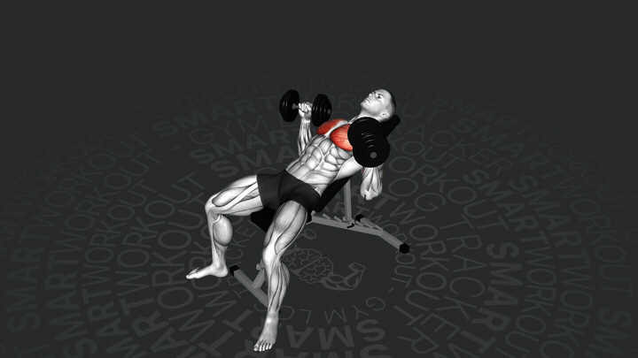 Press Inclinado con Mancuernas