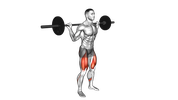 Squat avec barre et pause