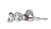 Adduction de la hanche en décubitus latéral