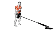 Rotation avec barre en T