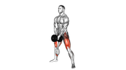 Squat sumo avec haltères
