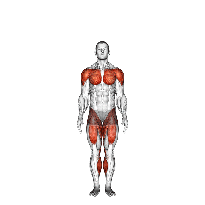 Jumping Jacks: Sauts écartés