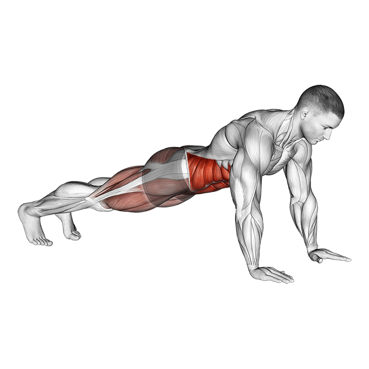 Opposite side elbow to knee