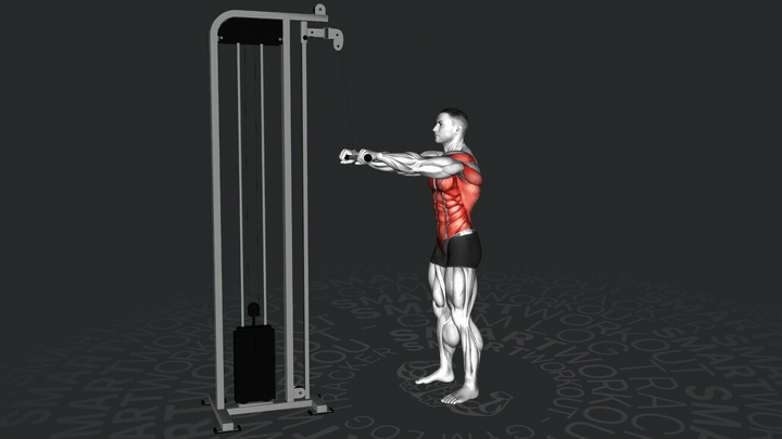 Тяга на блоке в стиле каяк по методу Тибо