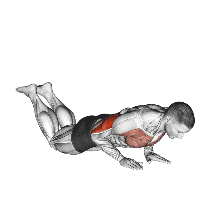 Knee Close Grip Push-Up