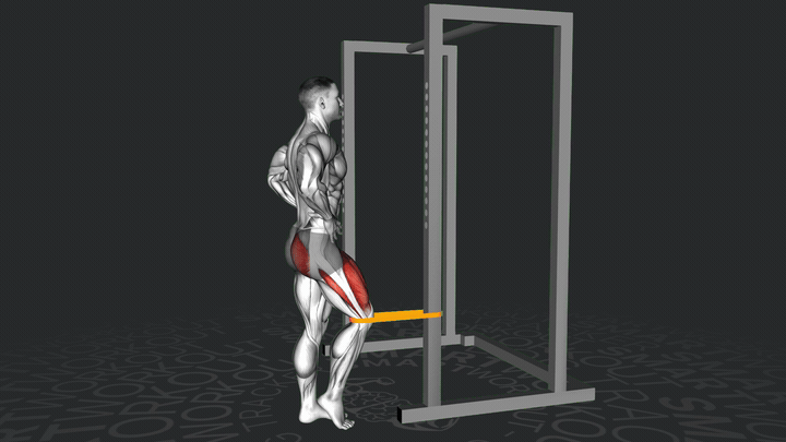 Estensione del ginocchio a catena cinetica chiusa