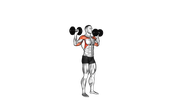 Standing Dumbbell Shoulder Press