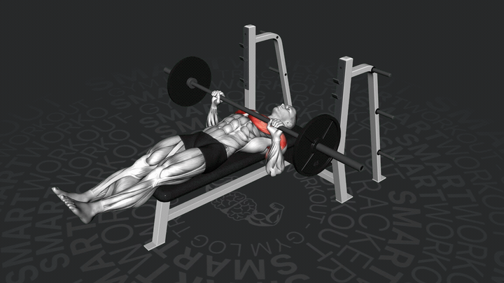 Press de Larsen con barra