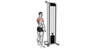 Cable Upright Row