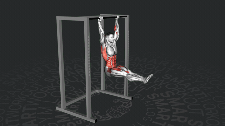 Подтягивание в L-позиции