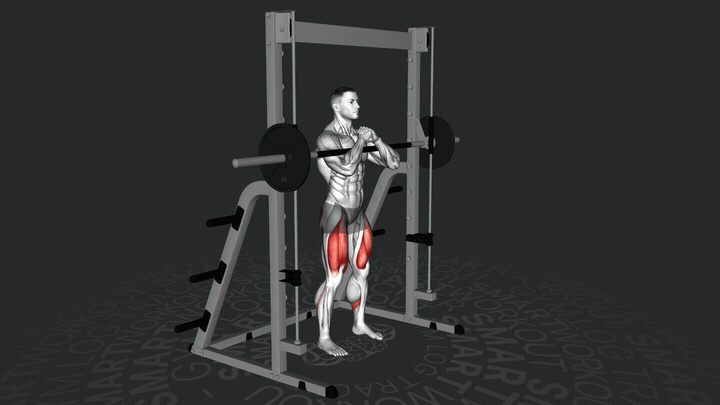 Squat Zercher alla Smith Machine