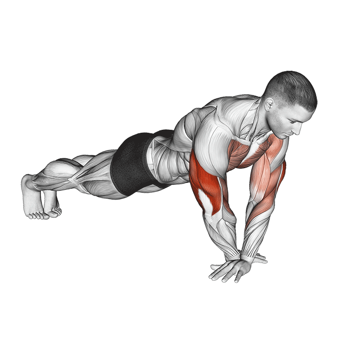 Cross Arms Push-Up