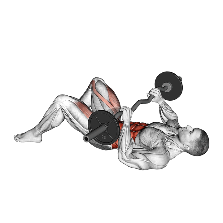 Barbell Russian Twist