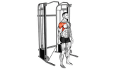 One-Arm Cable Front Raise