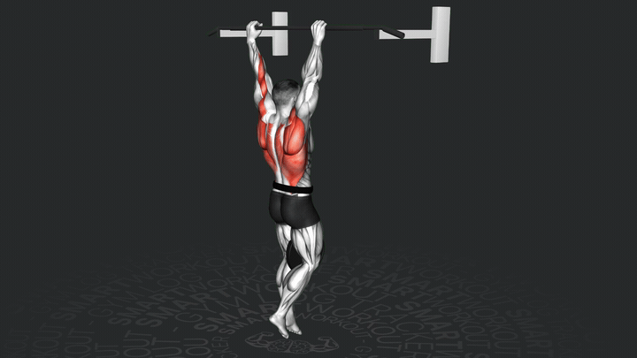 Подтягивание с отягощением