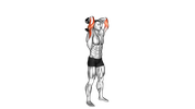 Standing One Dumbbell French Press