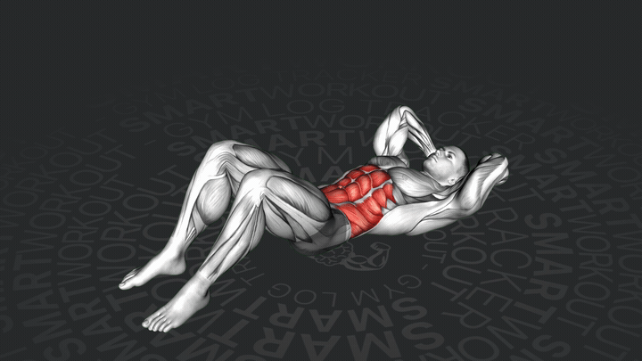 Скручивания на пресс