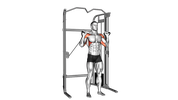 Standing Cable Shoulder Press