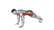 Plank Alternating Leg Lift