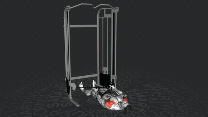 Lying Cross Lateral Cable Fly