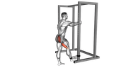 Band Standing Balance Glute Kickback