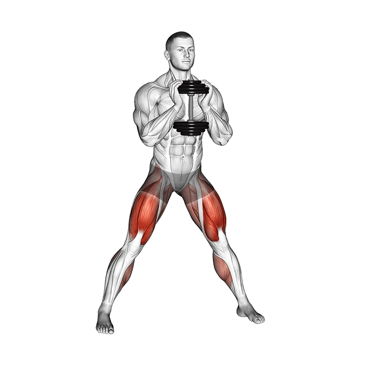 Squat Cosaque avec poids
