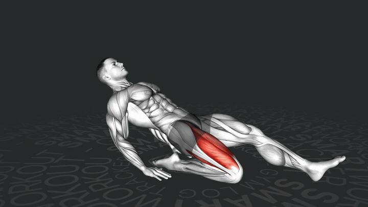 Allungamento del Quadricipite da Sdraiato