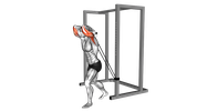 Overhead Band Triceps Extension