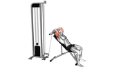 Extension des triceps à la poulie inclinée
