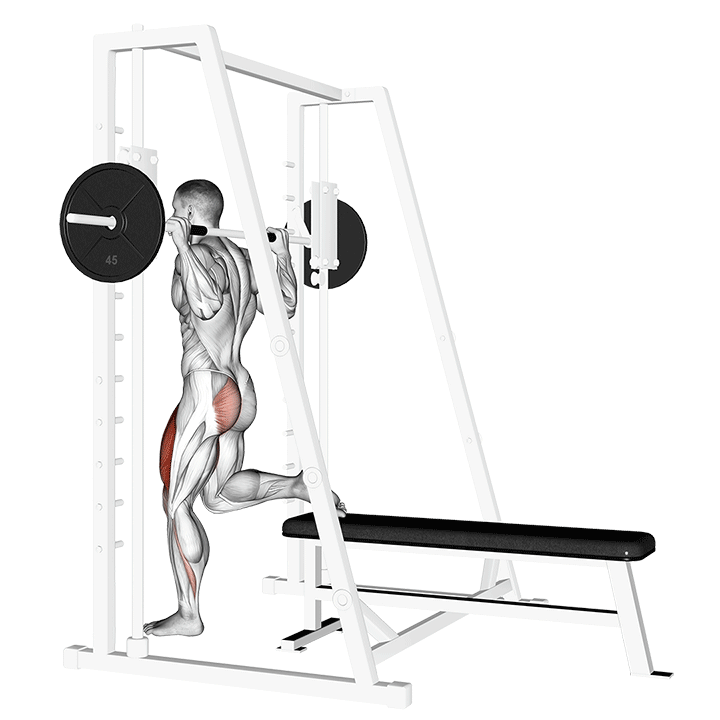 Fente Bulgare à la Smith Machine