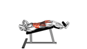 Incline Twisting Sit Up
