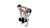 Bent Over Dumbbell Lateral Raise