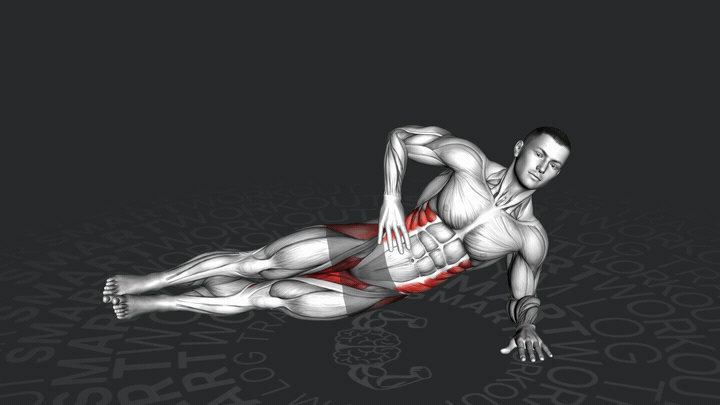 Plank Laterale con Abduzione dell'Anca