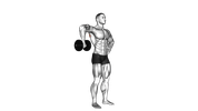 Dumbbell Cuban Rotation