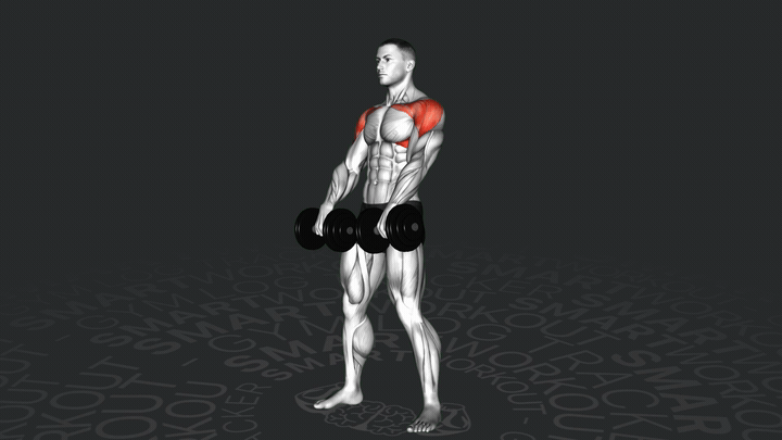Dumbbell Alternate Front Raise