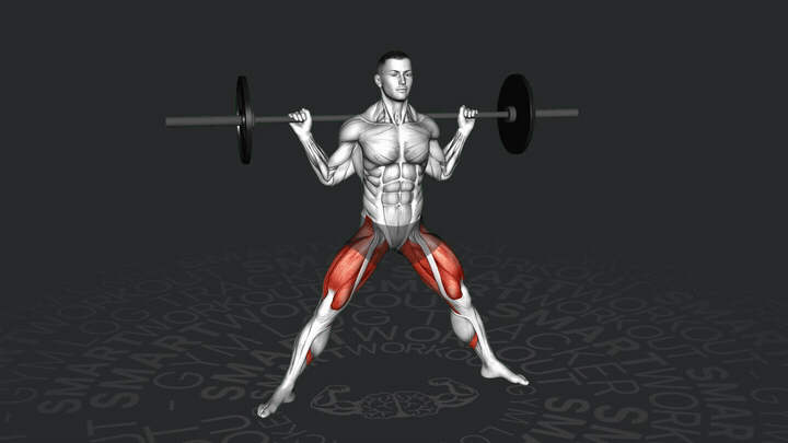 Barbell Cossack Squat