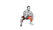 Squat avec saut écarté