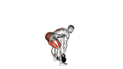 Soulevé de terre roumain avec deux kettlebells