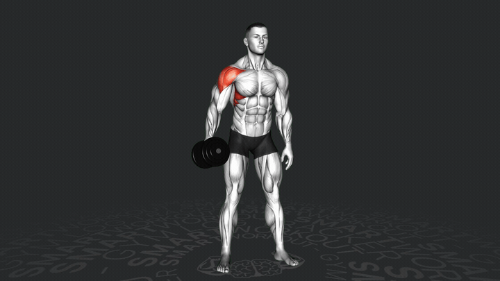 One-Arm Dumbbell Lateral Raise