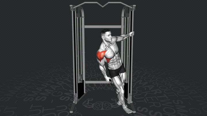 Cable Leaning Lateral Raise
