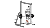 Élévations des Mollets à la Smith Machine
