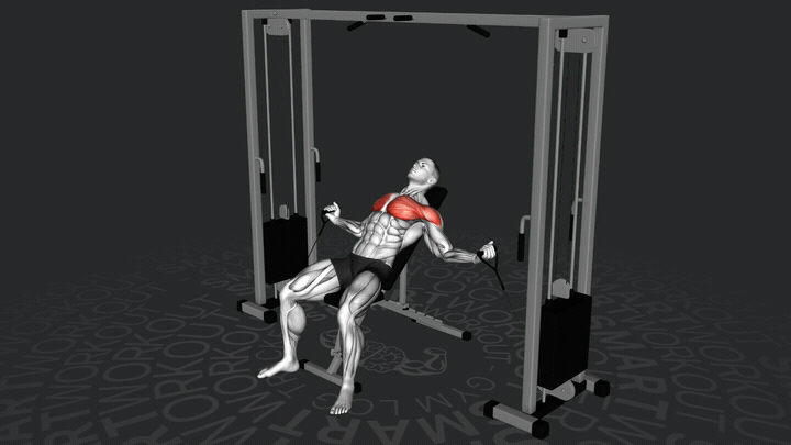 Cruce de Poleas en Banco Inclinado