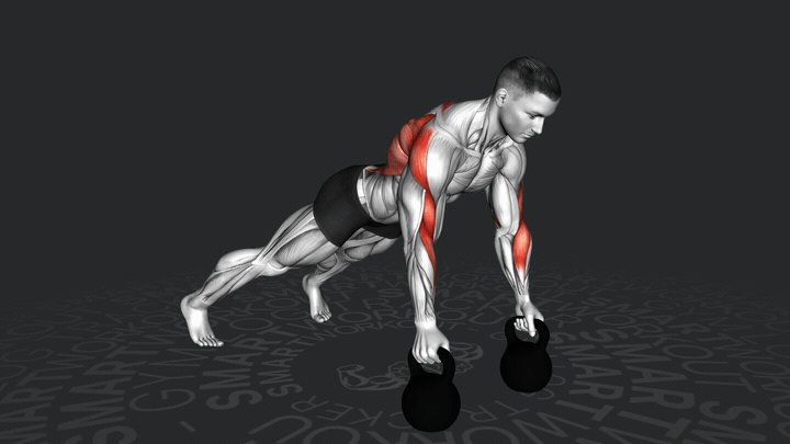 Rameur Renégat avec Kettlebell