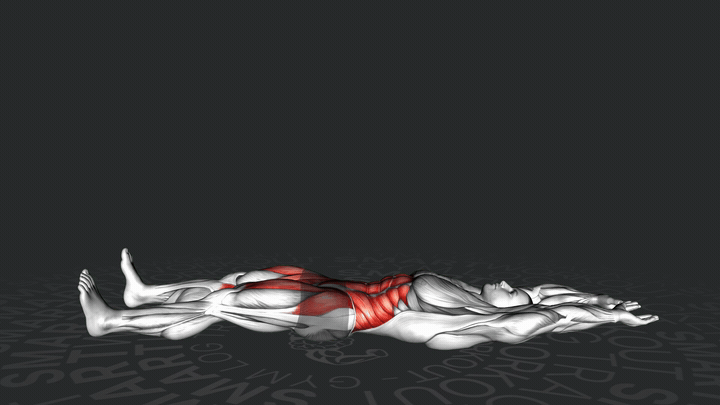 Подъем туловища и ног в положении лежа