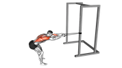 Tirage Latéral avec Bande en Position Penchée